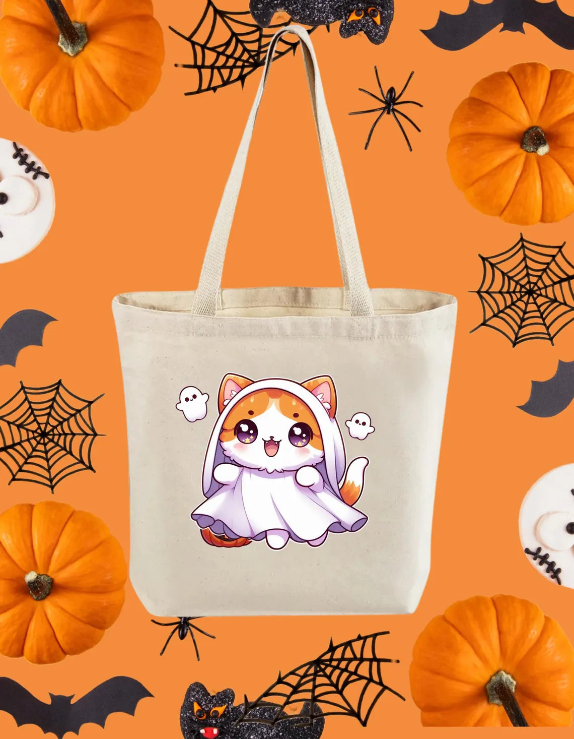 Trick or Treat Tote Bag (Free Shipping)
