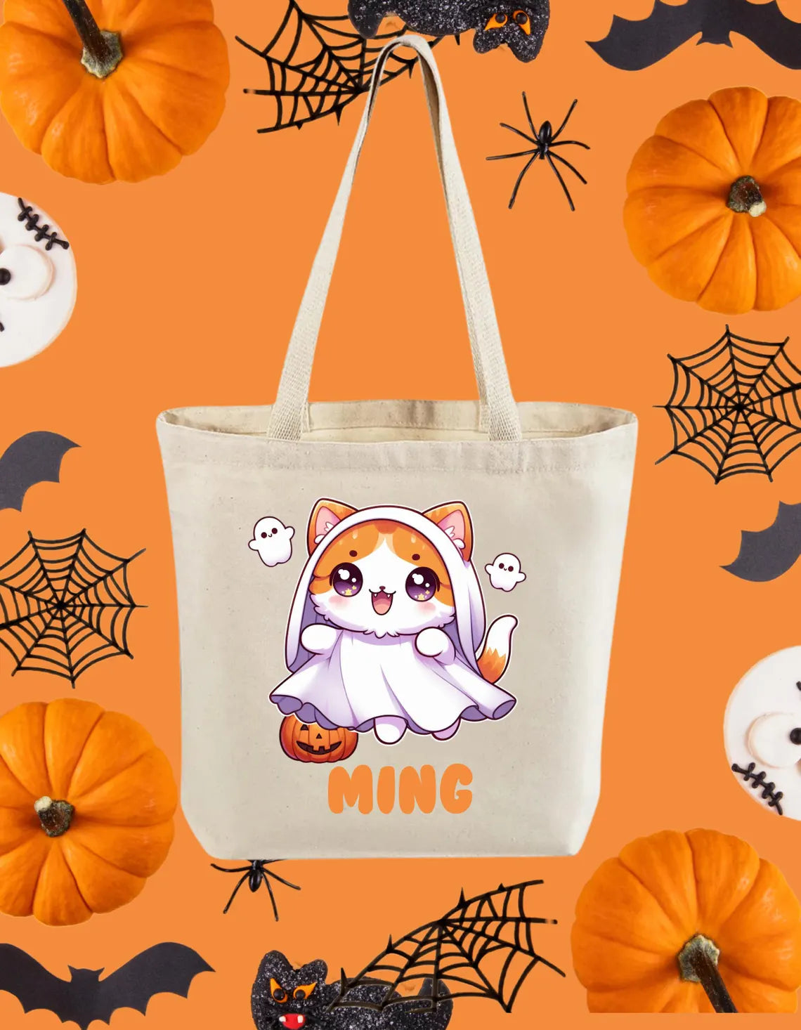 Trick or Treat Tote Bag (Free Shipping)