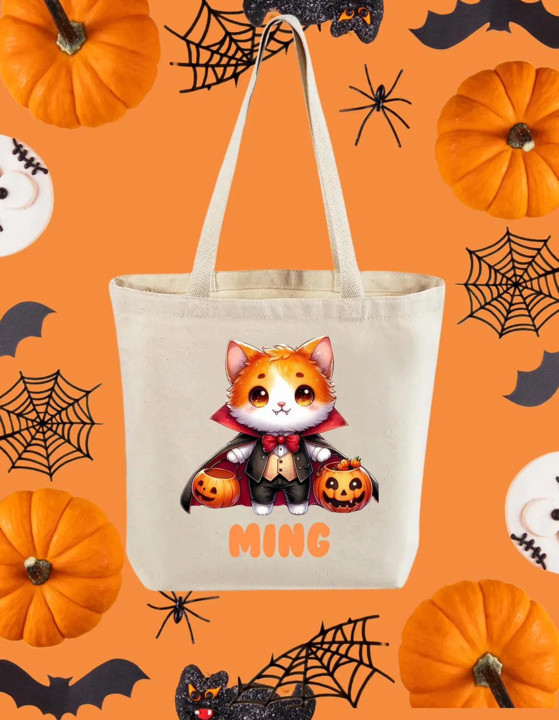 Trick or Treat Tote Bag (Free Shipping)