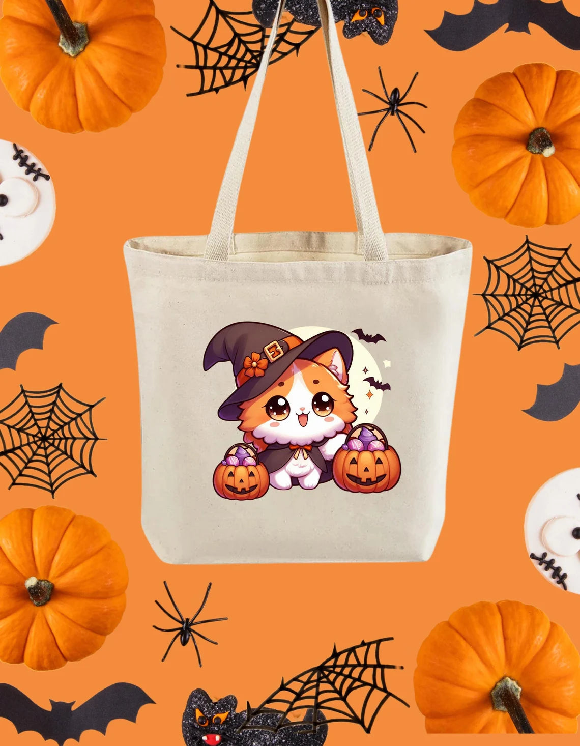 Trick or Treat Tote Bag (Free Shipping)