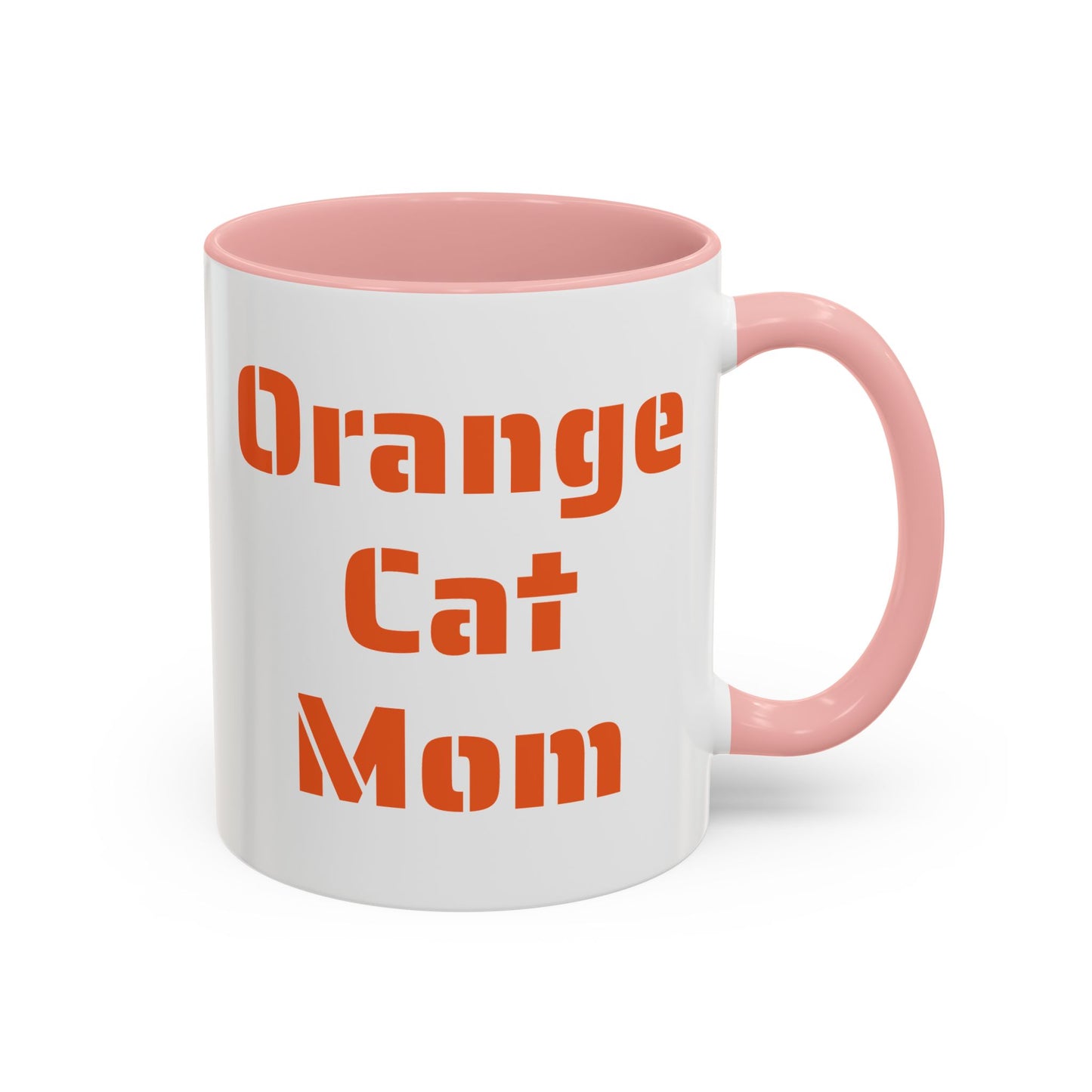 Orange Cat Mom Mug, Astronaut Cat Coffee Mug, Space Cat Lover Gift, Orange Cat Gift, Kitty Cat Coffee Cup, Cat Astronaut Mug