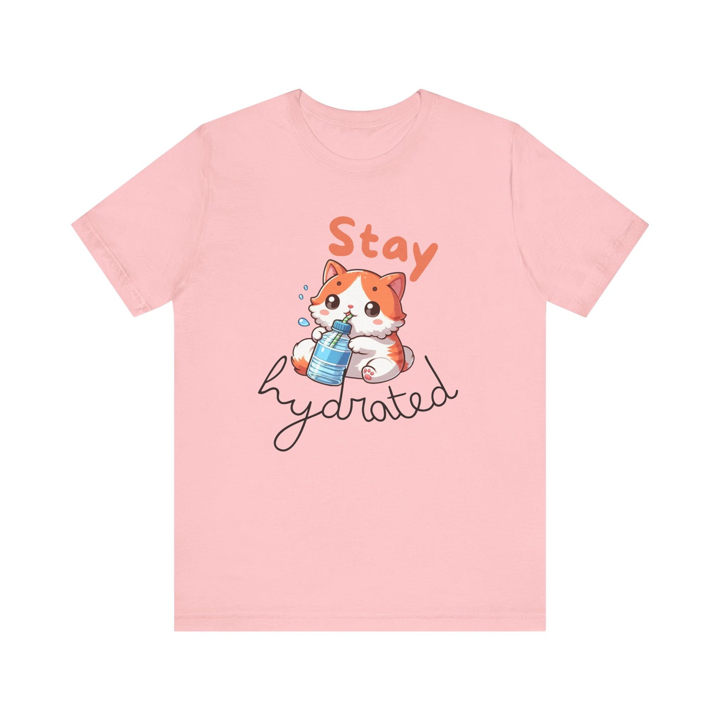 Cute Orange Cat Shirt | Stay Hydrated