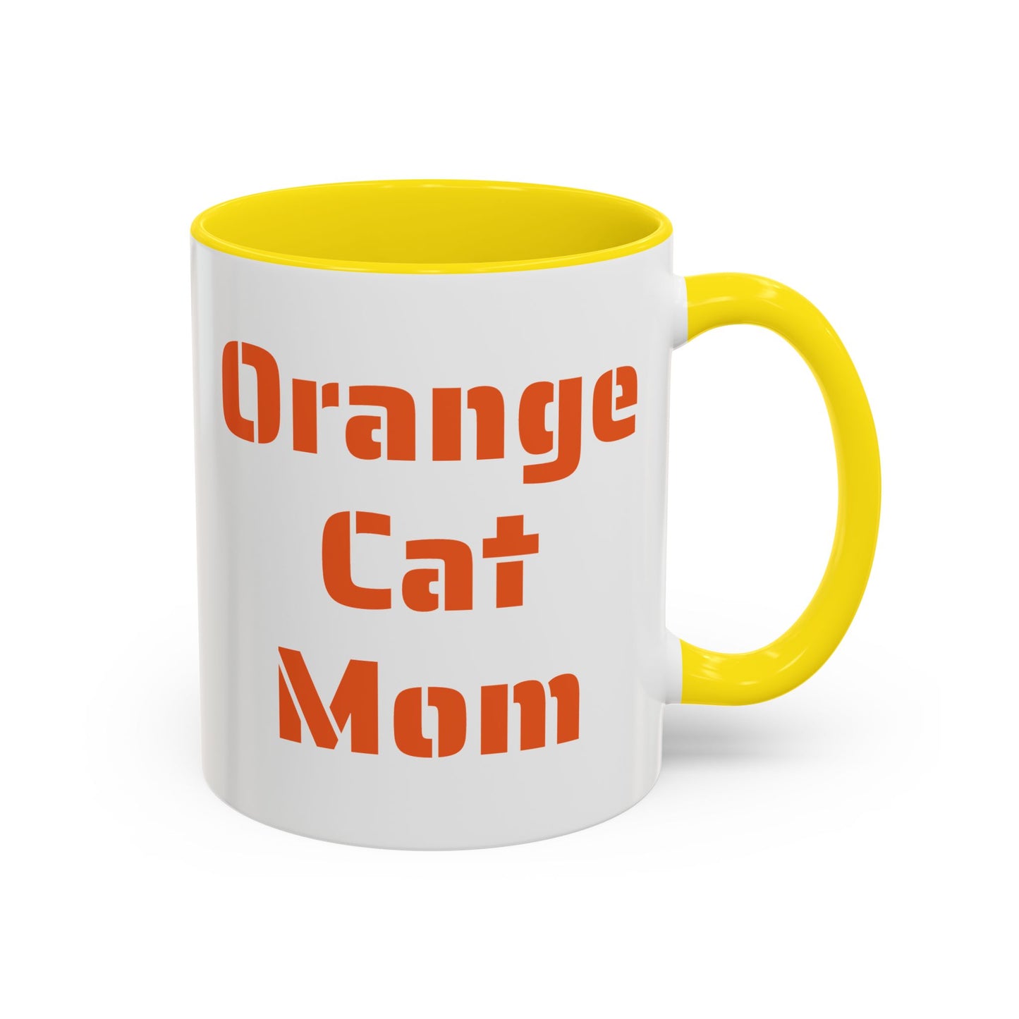 Orange Cat Mom Mug, Astronaut Cat Coffee Mug, Space Cat Lover Gift, Orange Cat Gift, Kitty Cat Coffee Cup, Cat Astronaut Mug