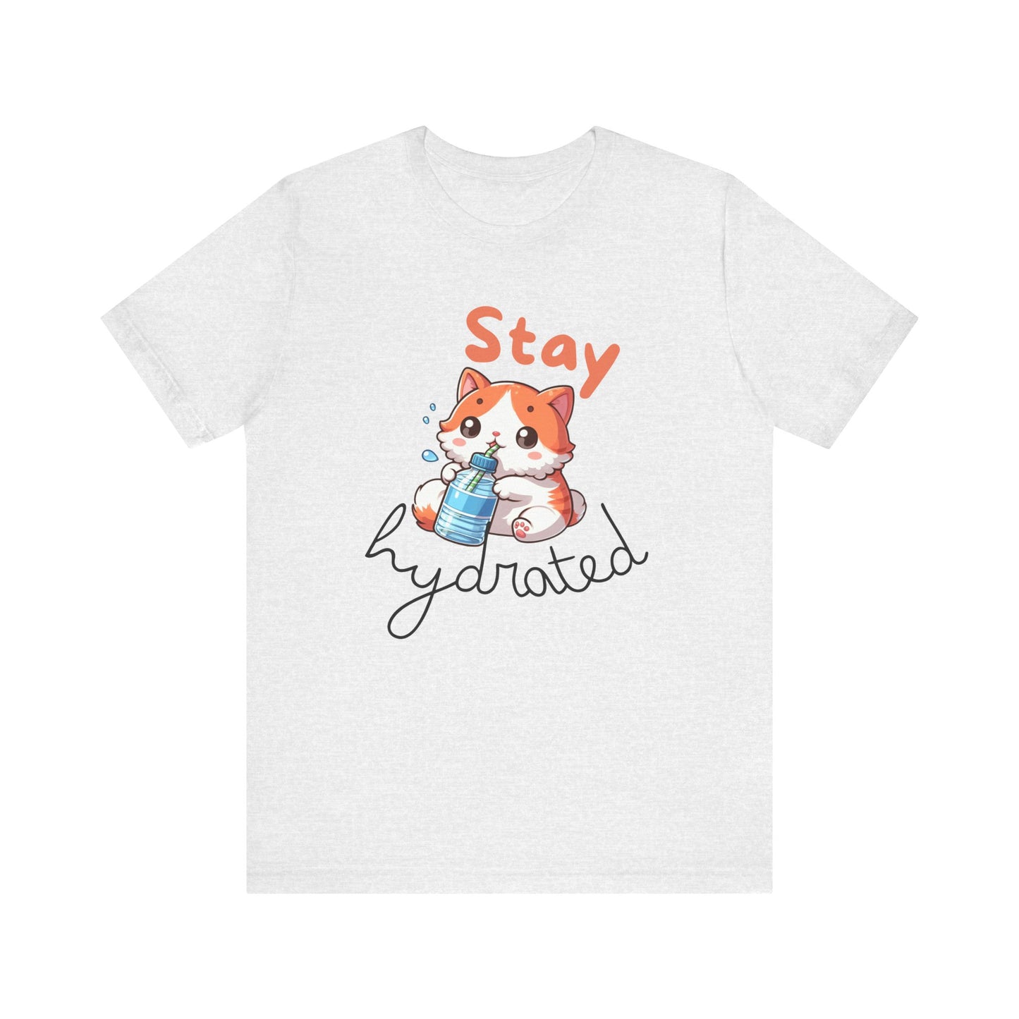 Cute Orange Cat Shirt | Stay Hydrated