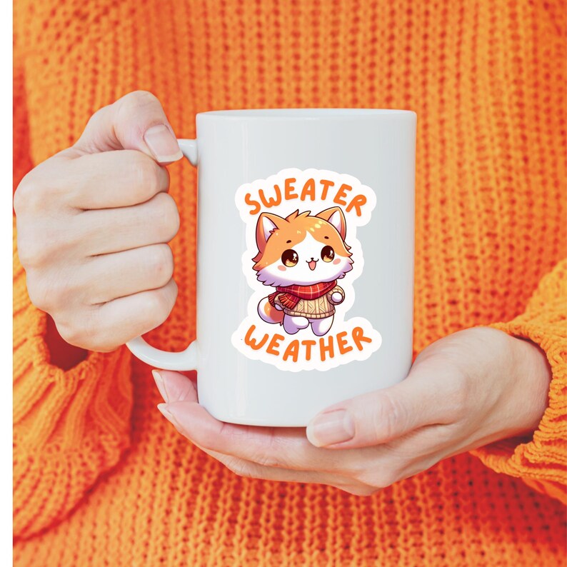 Sweater Weather Sticker