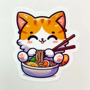 Ramen Cat Sticker Ramen Cat 2